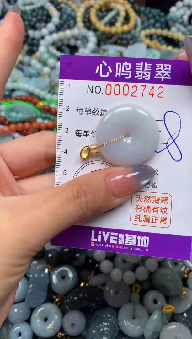 颈饰未镶嵌翡翠闪购002742