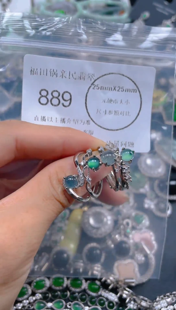 颈饰未镶嵌翡翠889