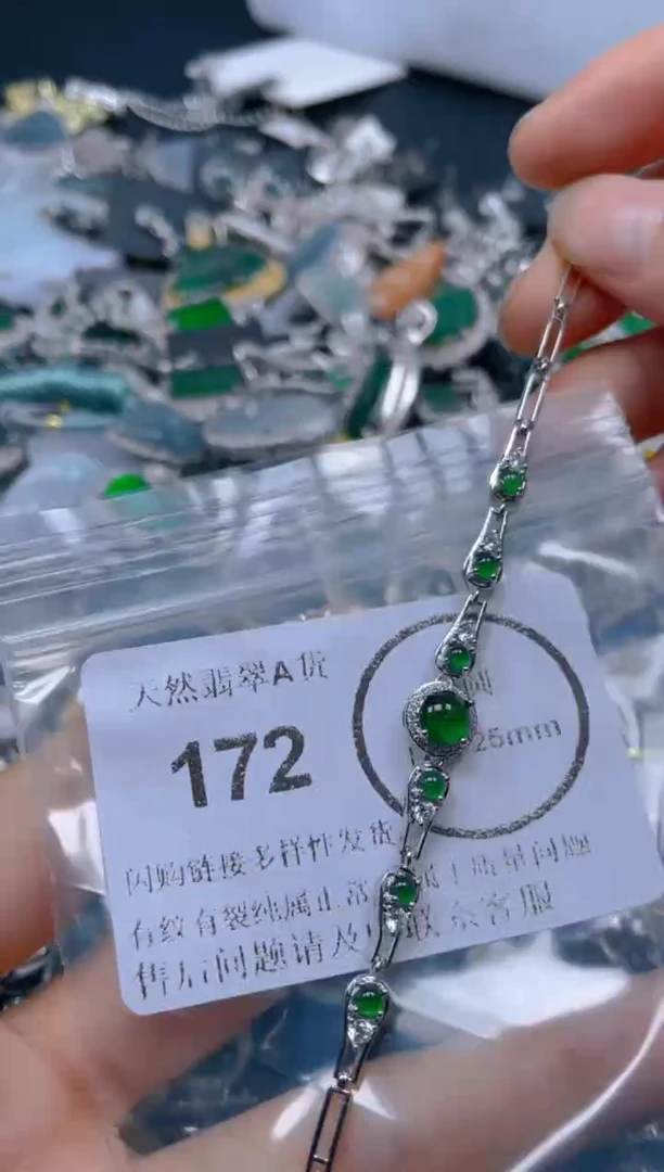 翡翠未镶嵌吊坠(不含链)172
