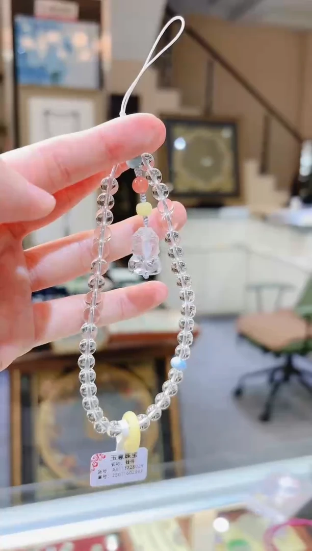 【闪购商品】水晶挂件未镶嵌无相佛白水晶挂件