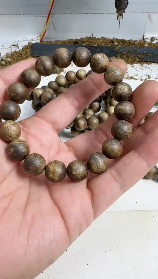 【闪购商品】沉香手串乌身1.2规格单圈11克