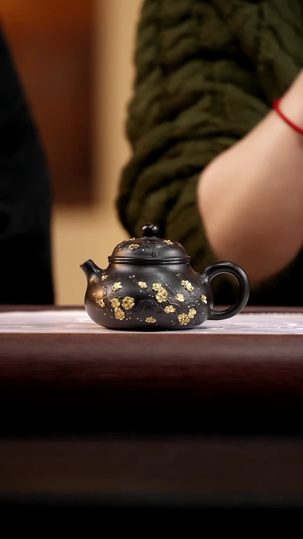 茶壶紫砂朱泥大红袍焐灰容天
