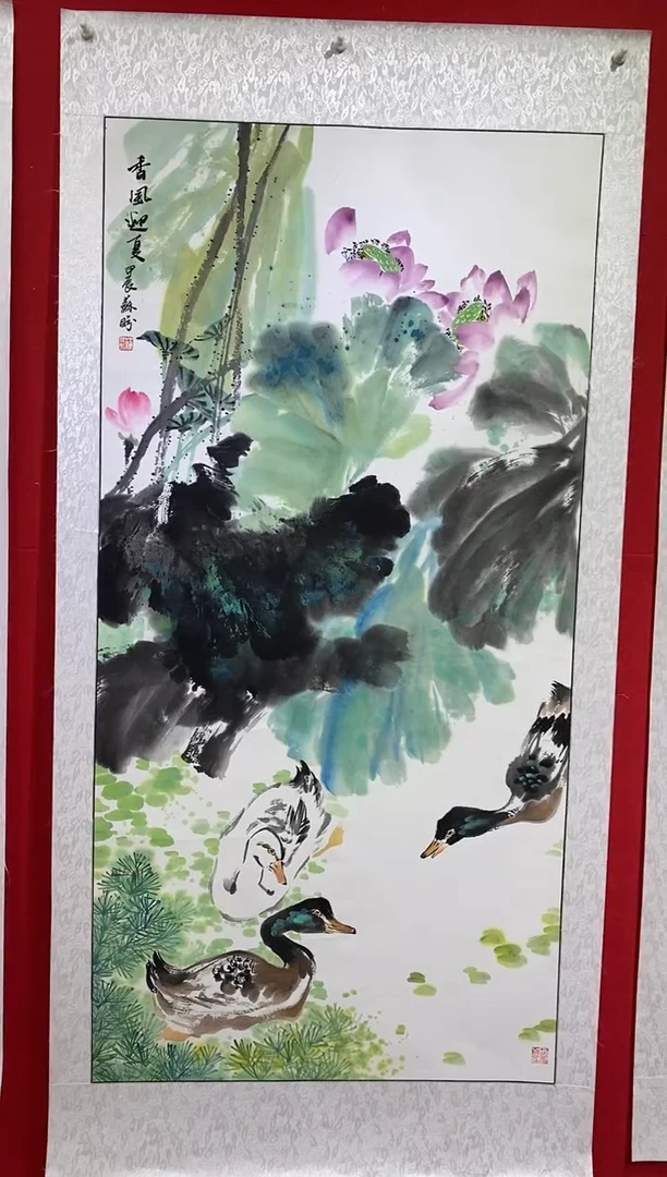 国画SP杰苏盼老师作品