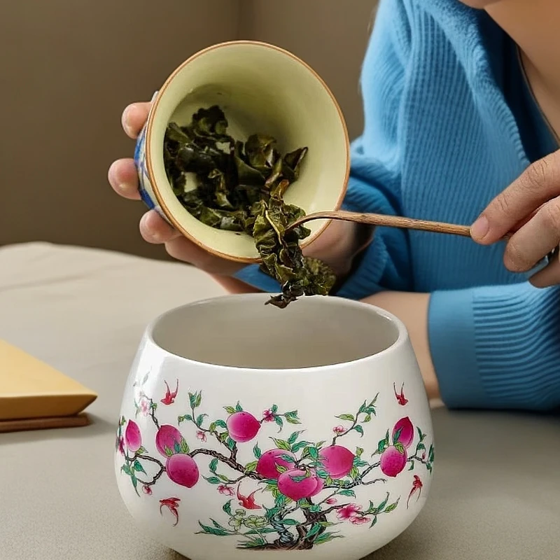 白瓷-九桃茶洗茶道ZH503