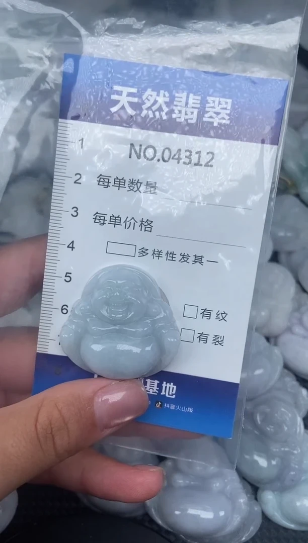 颈饰未镶嵌翡翠纯天然A货翡翠4312