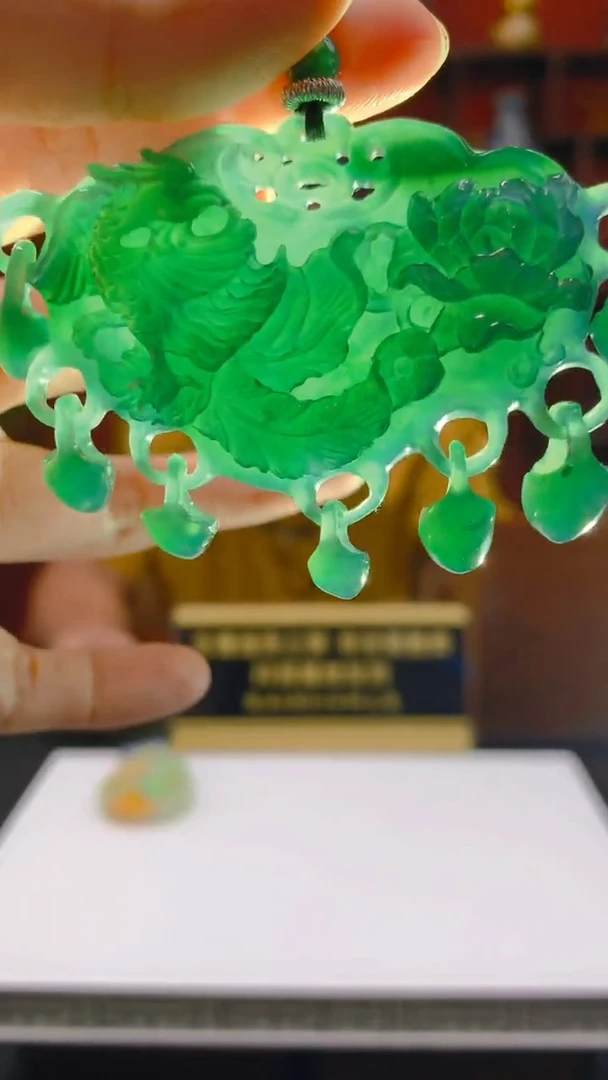 定制翡翠未镶嵌萝****汤毛货闪购链接ZYW0