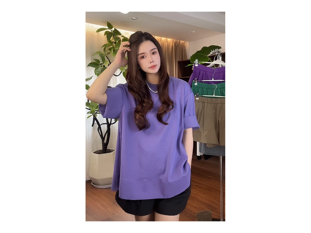 新款“私服伴侣”T恤883#P02679新款活力常青藤百搭休闲短袖