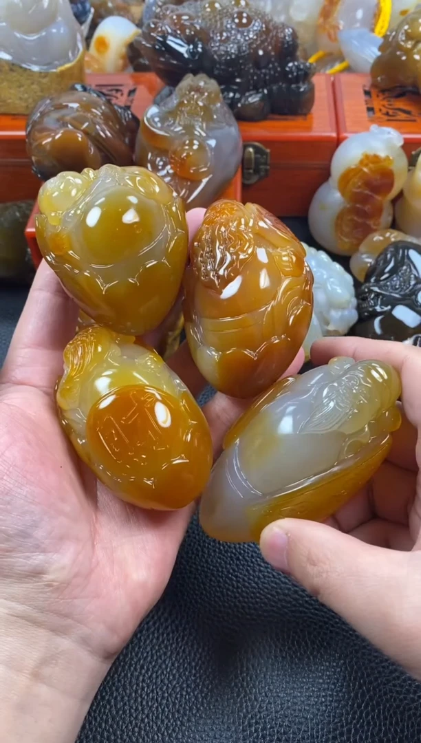 【闪购商品】玛瑙/玉髓手把未镶嵌1