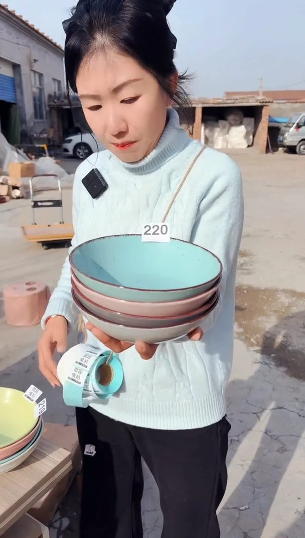 【闪购商品】炻瓷无盖款220【微瑕慎拍】