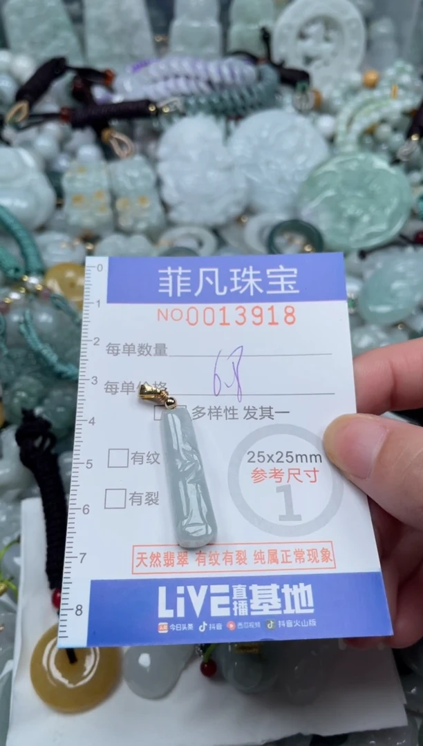 颈饰未镶嵌翡翠13918