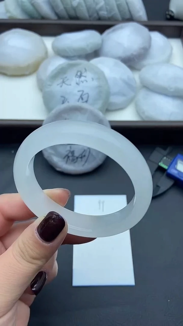 未镶嵌手镯石英质玉99+53/54