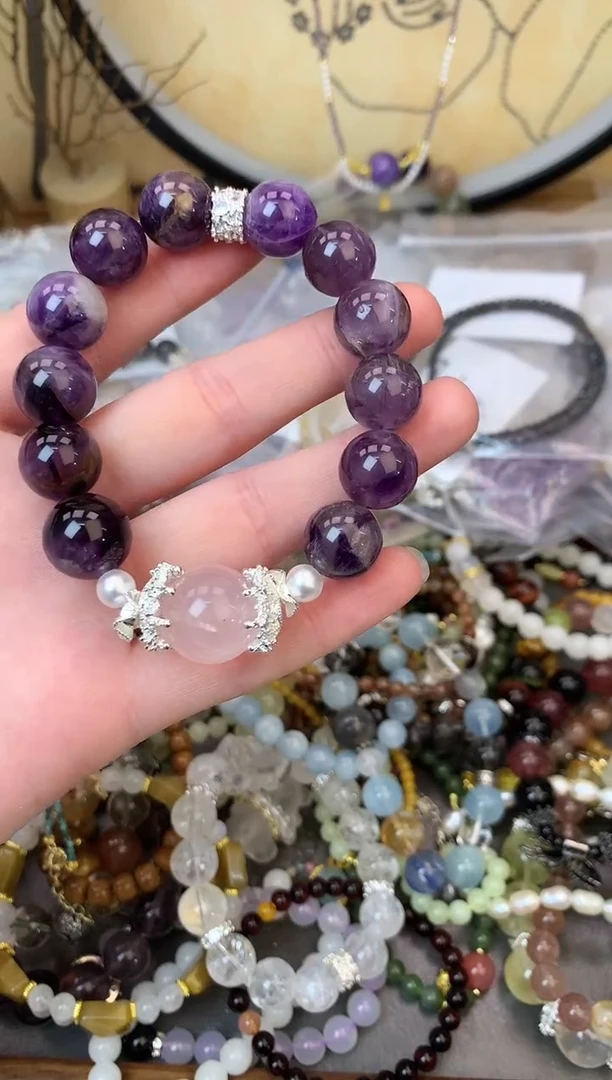 【闪购商品】紫晶手链未镶嵌251手串