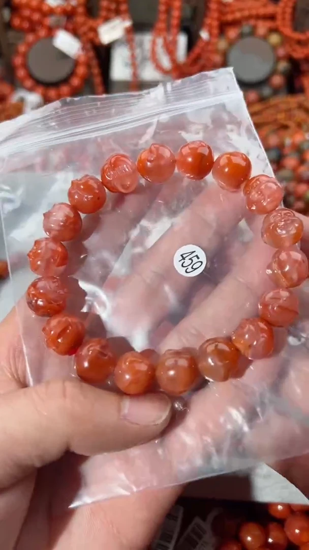 【闪购商品】南红玛瑙手串未镶嵌12