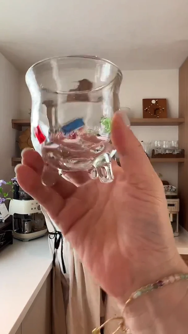 茶道摆件0000三足糖果杯8054