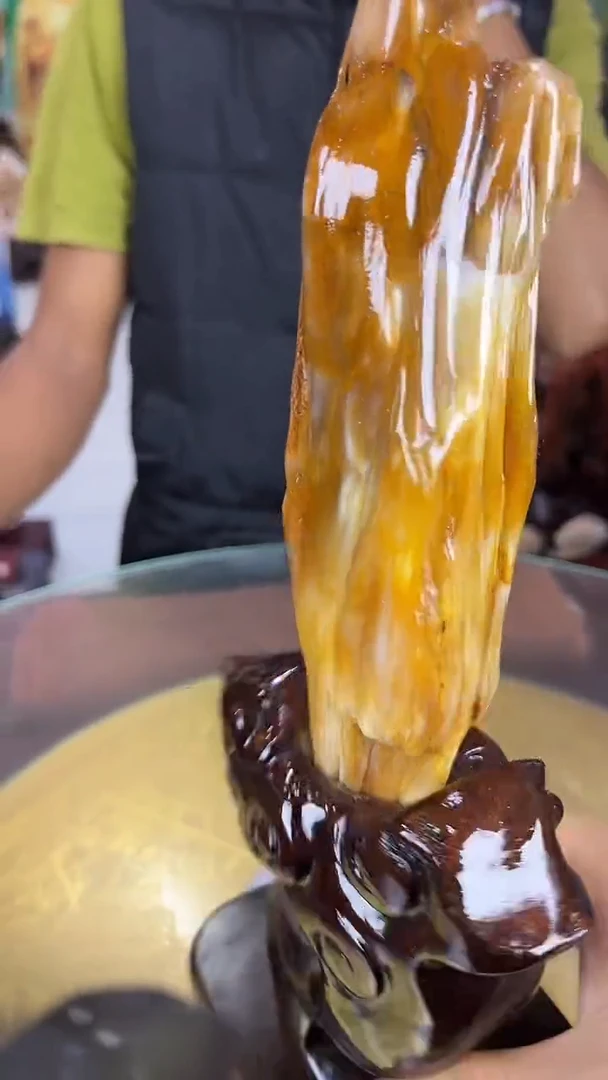 缅甸天然树化玉摆件