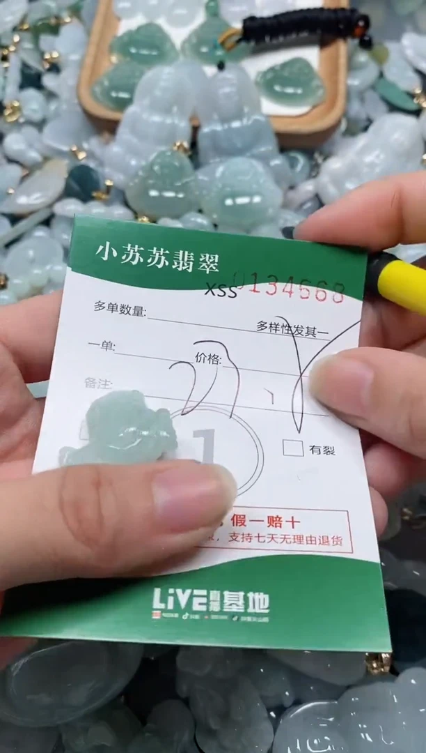 【闪购商品】翡翠颈饰未镶嵌闪购商品0134668