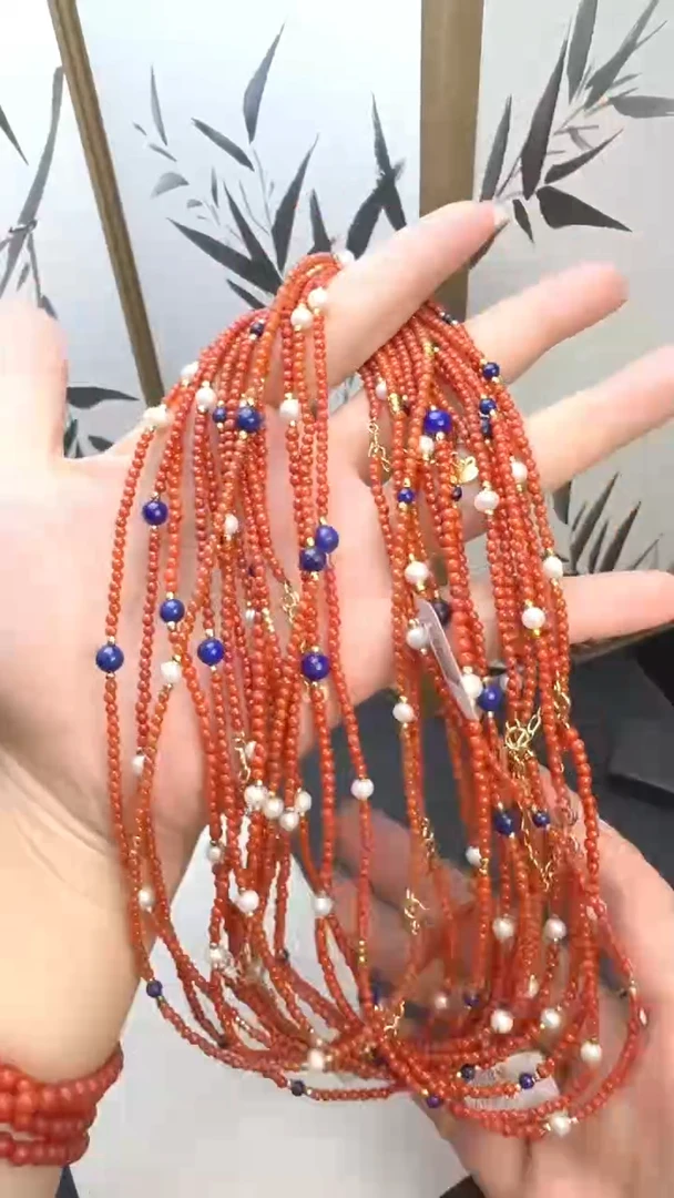 南红玛瑙未镶嵌颈饰JJD0524010多样性发一