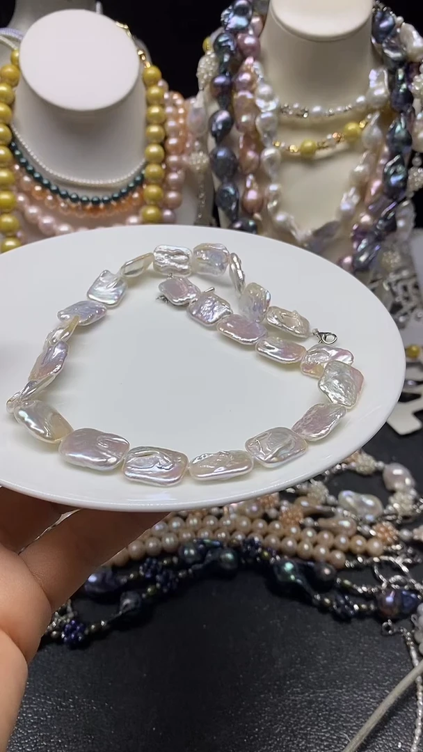 颈饰未镶嵌淡水珍珠多人