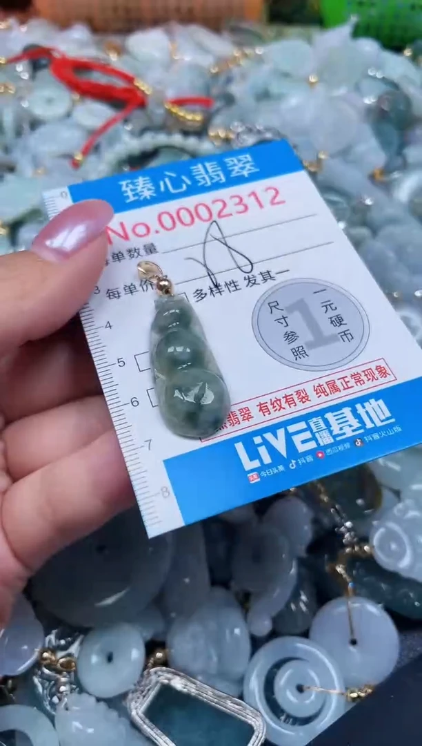 吊坠(不含链)未镶嵌翡翠2312