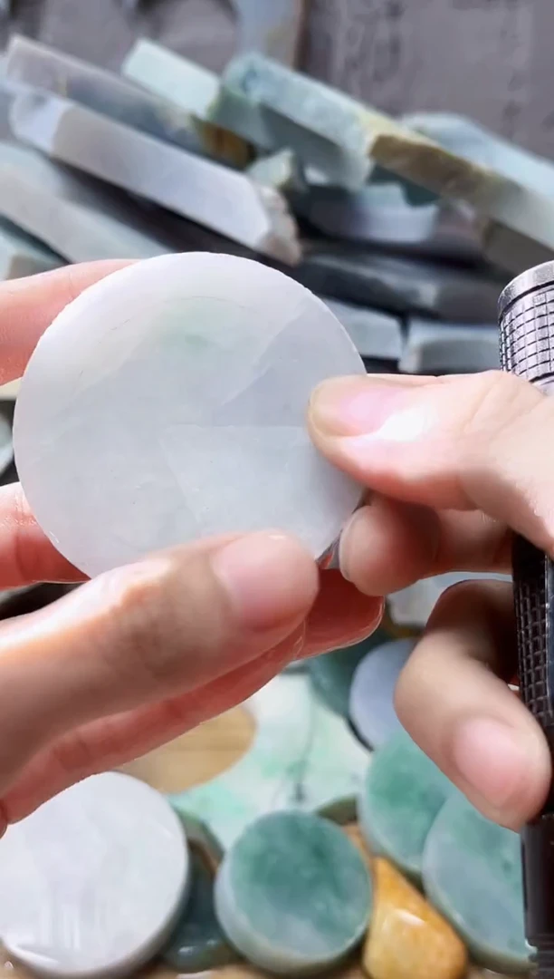 裸石翡翠翡翠a货正品玉石陈031