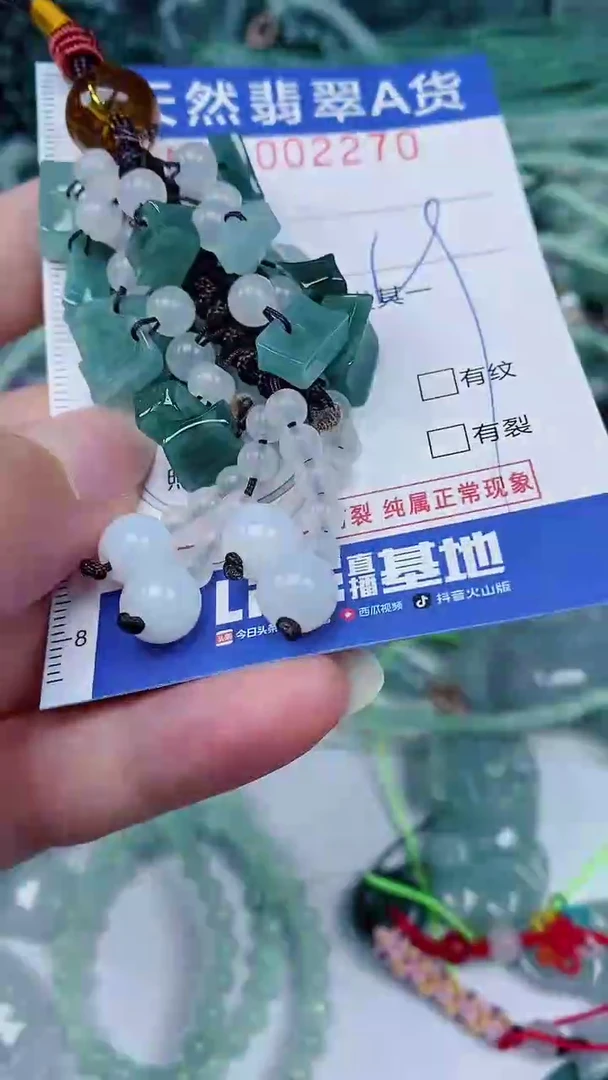 翡翠未镶嵌颈饰00002270