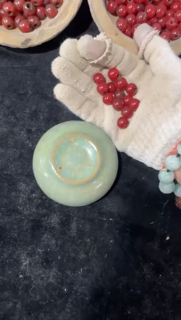 瓷片手工，手绘，陶瓷18