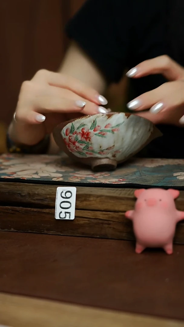 福利！！设计师手作款 小扁手抓壶
