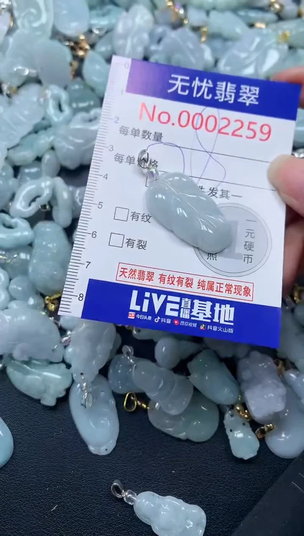 颈饰未镶嵌翡翠2259