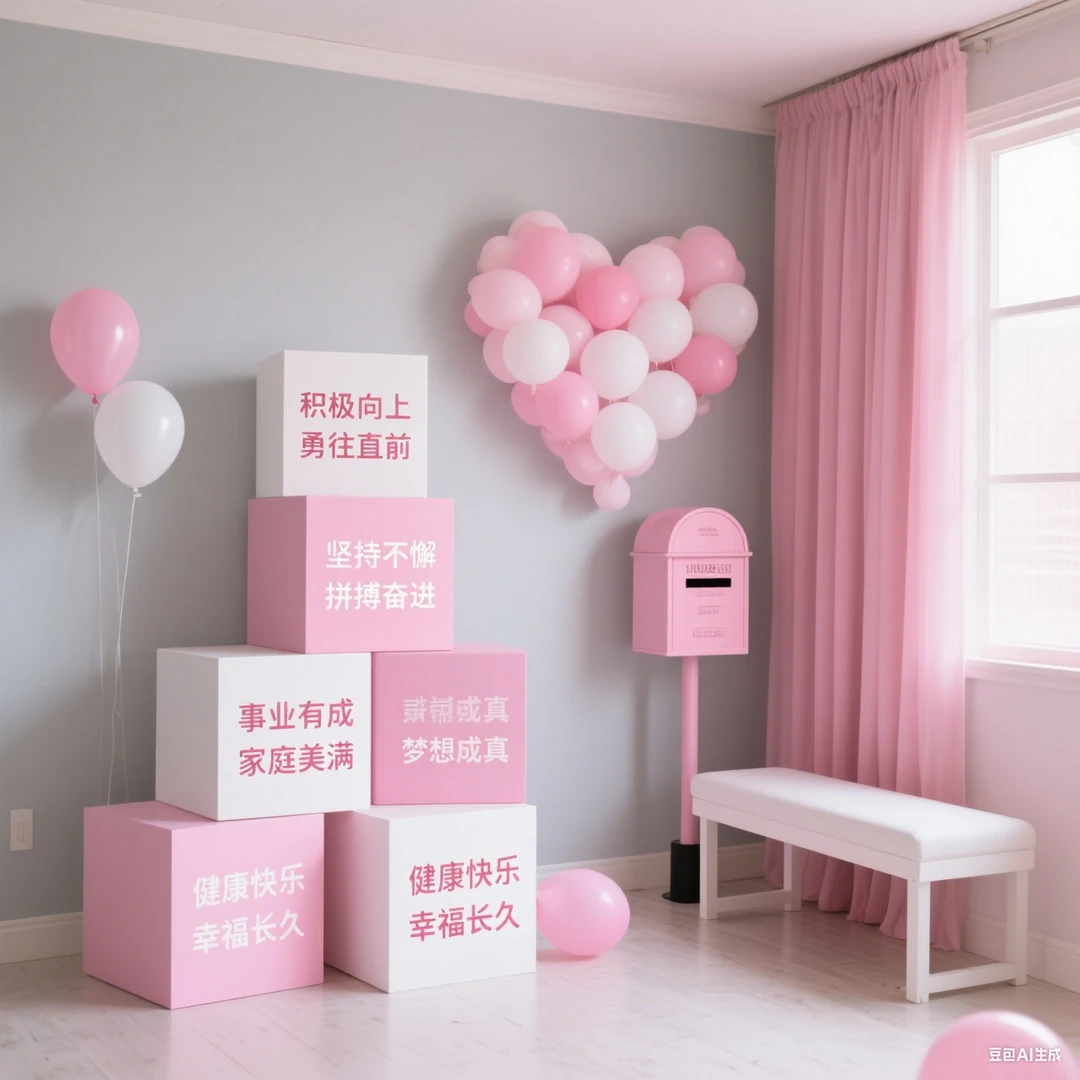 订制网红打卡拍照背景神器KT板立体方形盒子