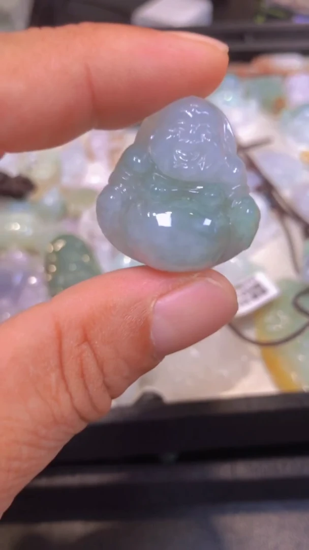 吊坠(不含链)未镶嵌翡翠弥勒