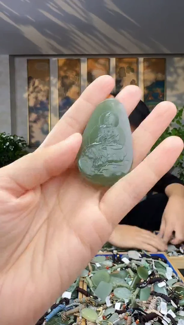 未镶嵌和田玉挂件拍一发一