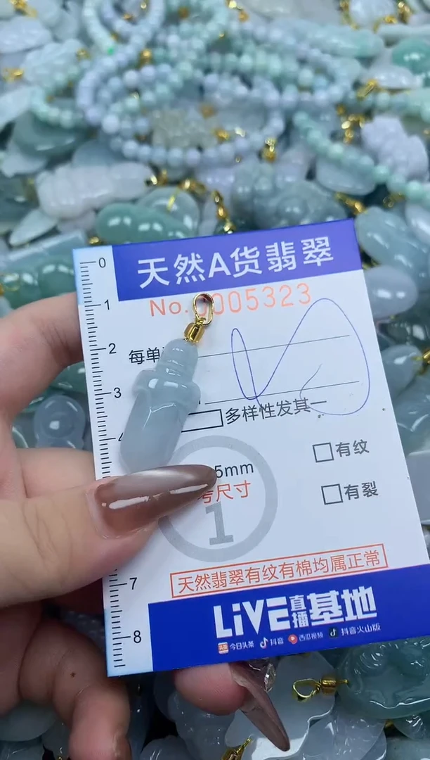 翡翠未镶嵌颈饰天然A货翡翠