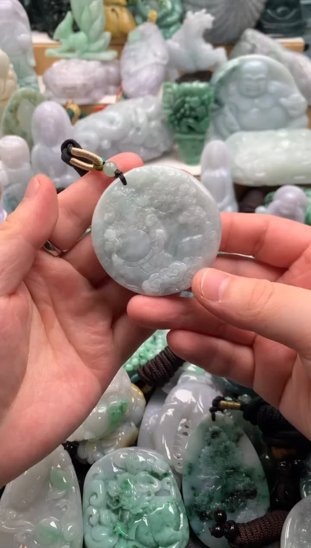 吊坠(不含链)未镶嵌翡翠1