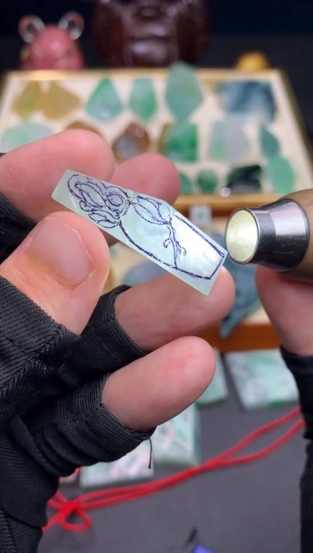 未镶嵌定制翡翠天然翡翠裸石（包工）