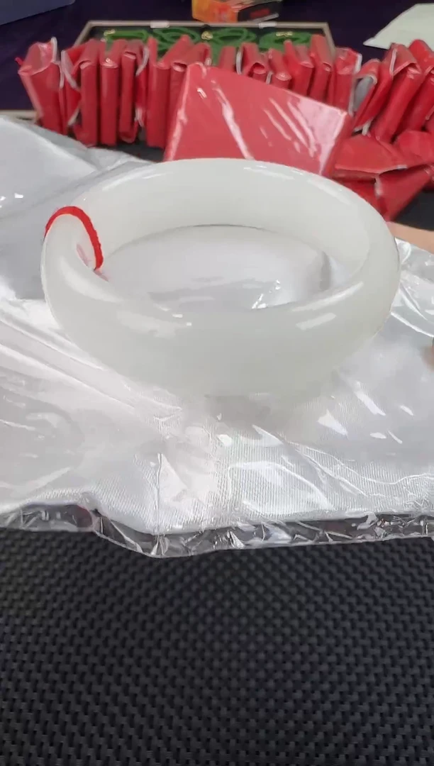 未镶嵌手镯石英质玉手镯圈口55