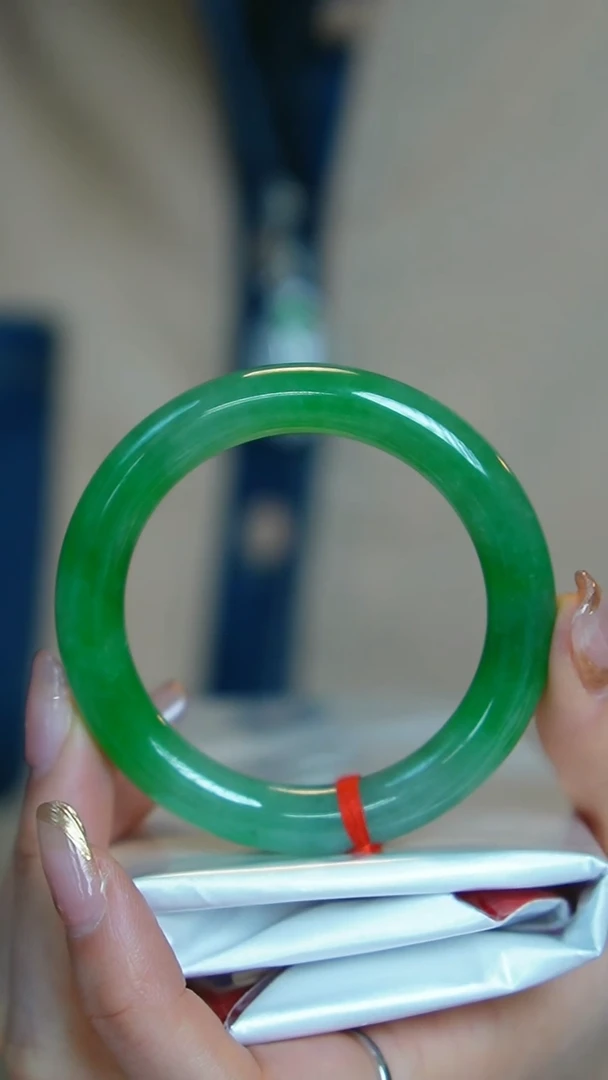 【闪购商品】翡翠手镯未镶嵌47号-54#圆条/姿/2