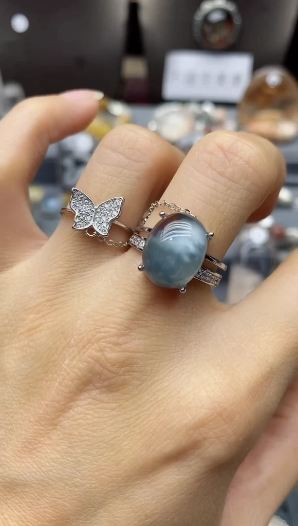 银S925镶嵌珠宝半成品水晶定制定制