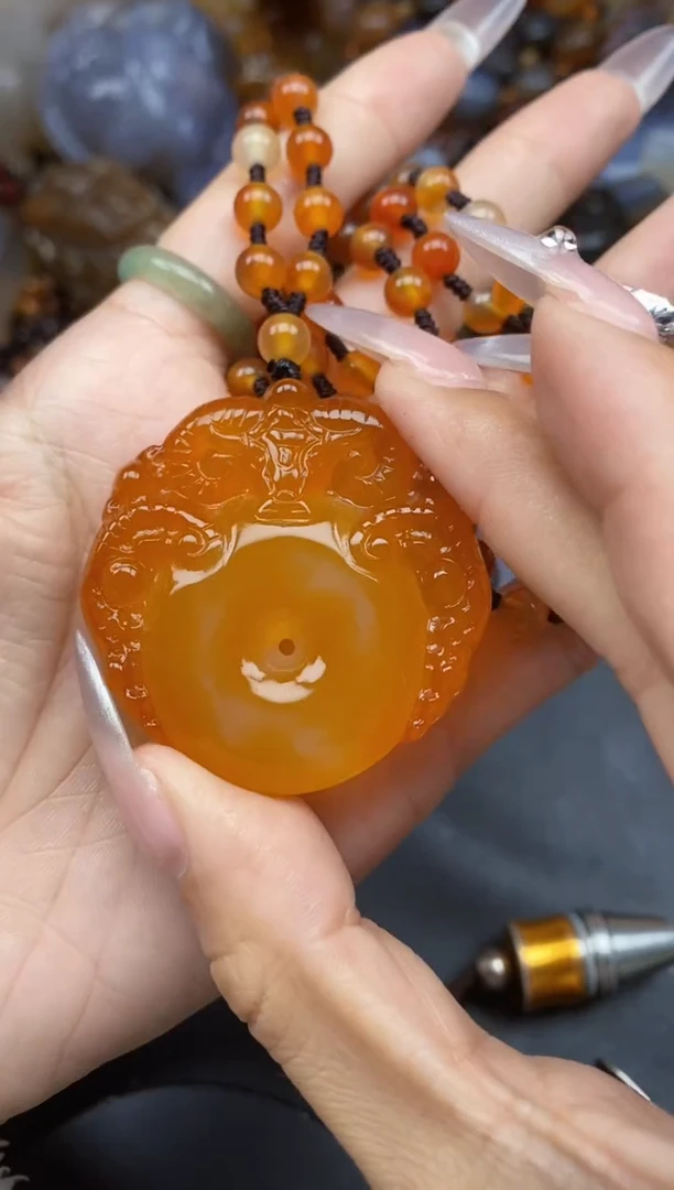 【闪购商品】玛瑙/玉髓颈饰合金ll