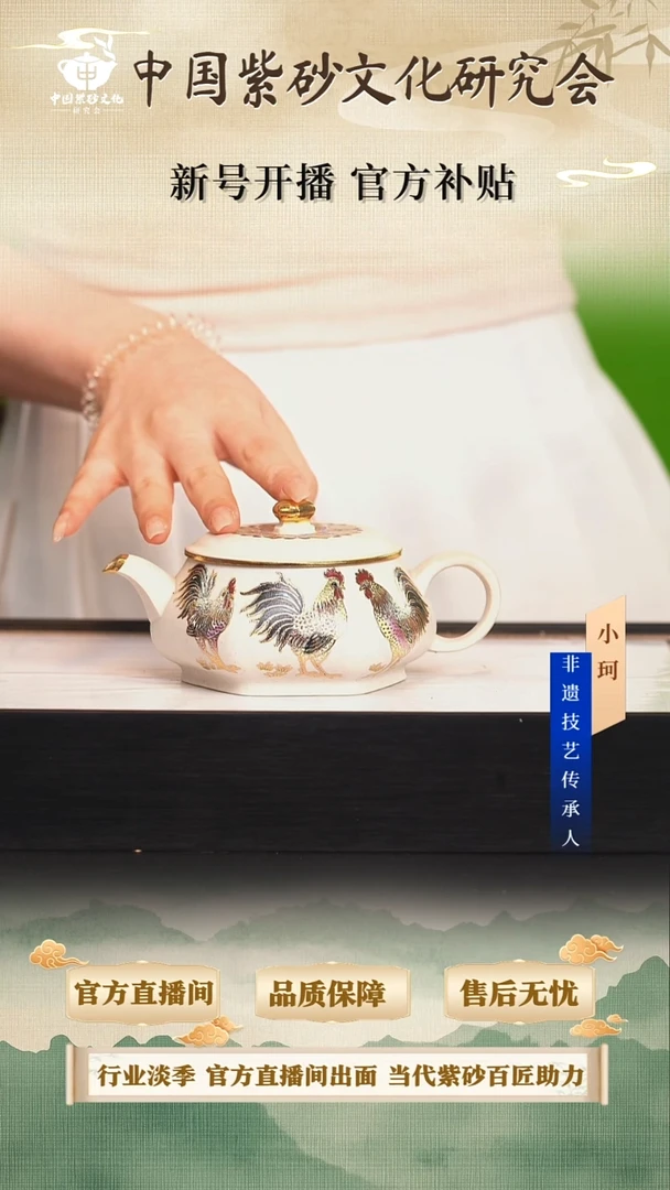 茶壶紫砂陶茶文化方     260 cc左右