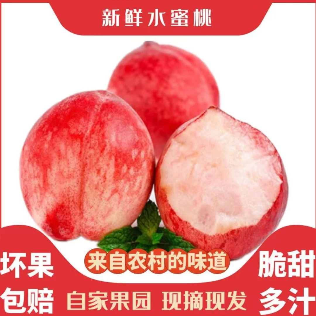 2025现摘头茬春雪水蜜桃