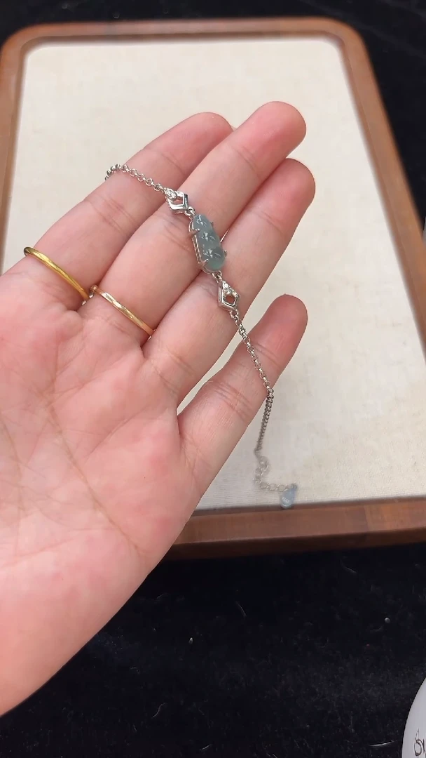 【闪购商品】翡翠手链未镶嵌29翡翠葫芦手链