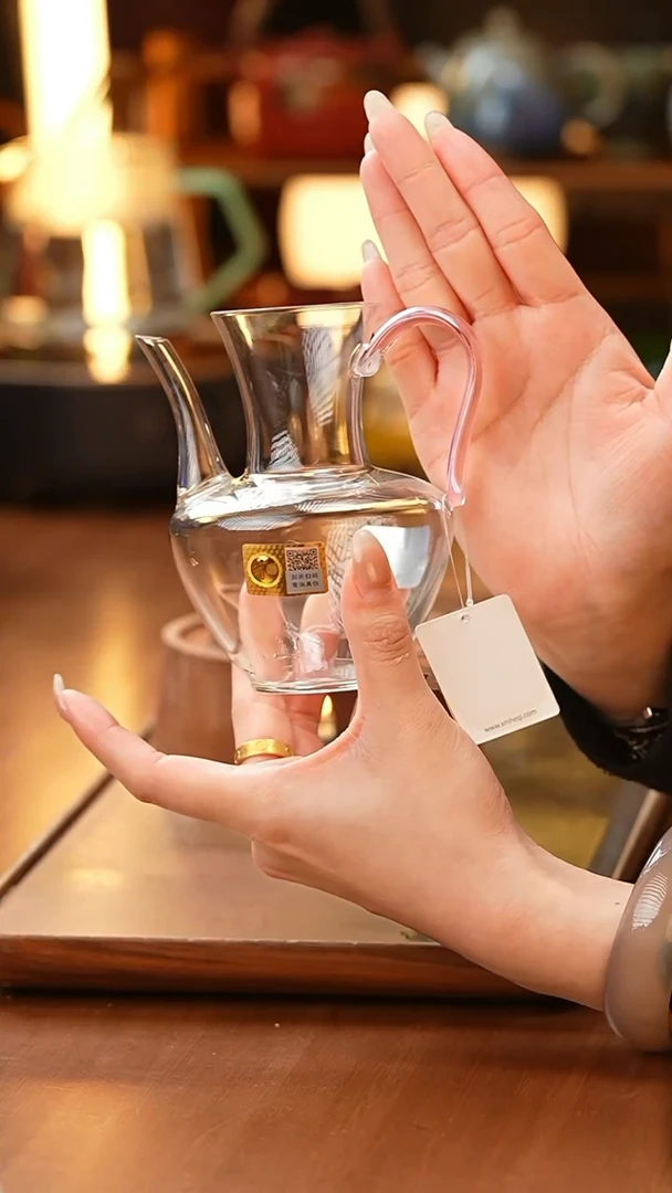 【闪购商品】禾器/晶彩俏然茶海/浅粉/定制版