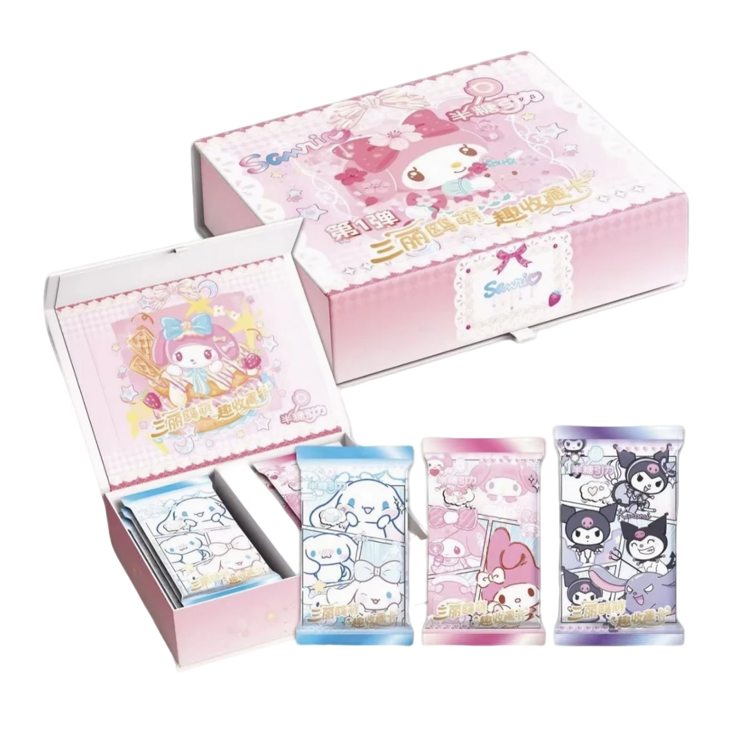 【CC】半糖引力三丽鸥第一弹二创动漫收藏卡牌盲盒代拆