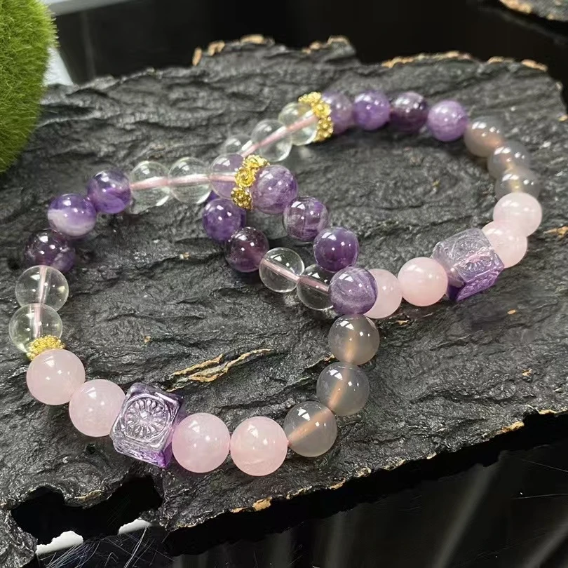 紫晶琉璃多宝手串多样性发1件