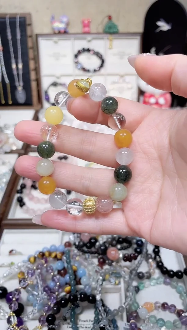 【闪购商品】水晶手串合金028 设计款