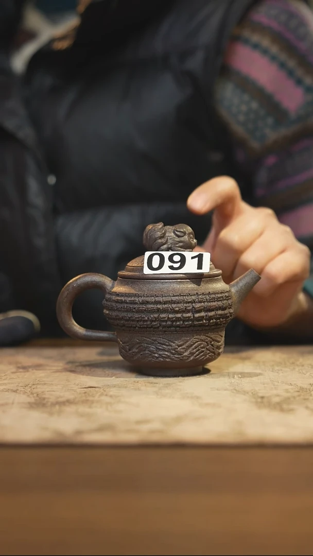 耍**哒陶瓷茶器茶具手工壶091