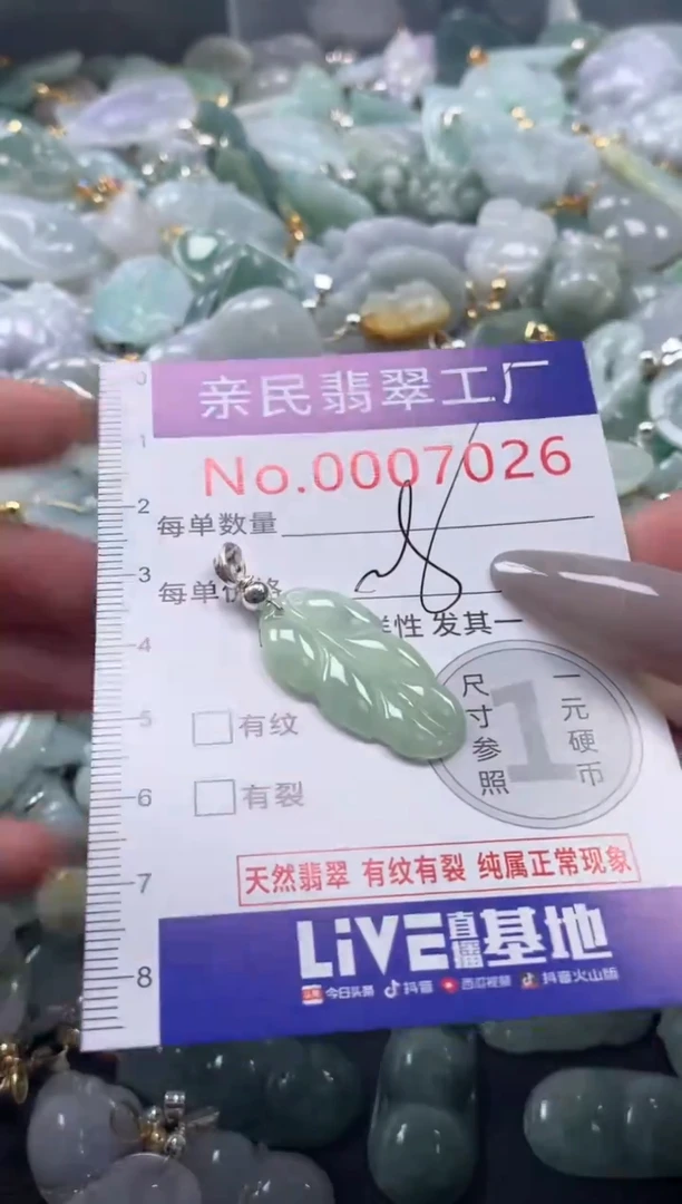 颈饰未镶嵌翡翠7026