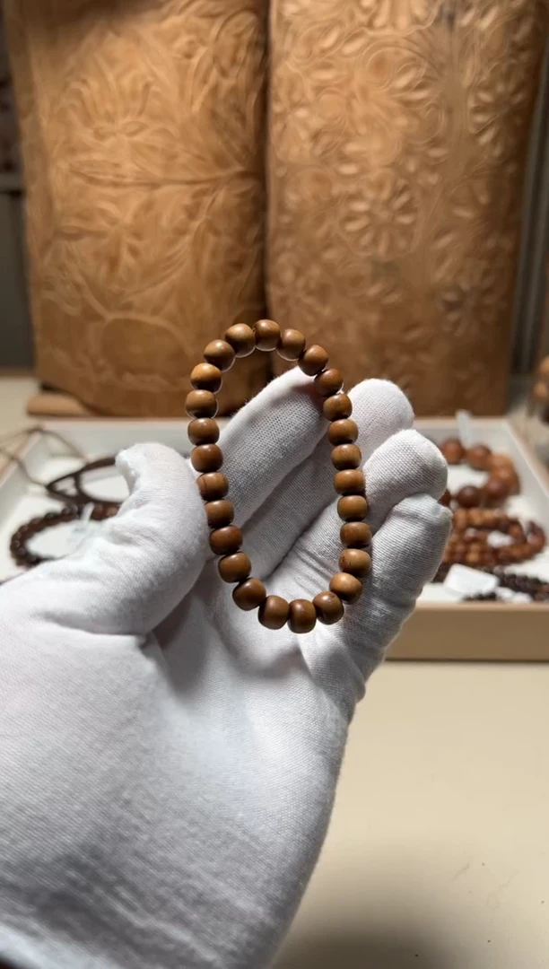 【闪购商品】檀香木手串/手链老山檀香7/8单圈微瑕福利