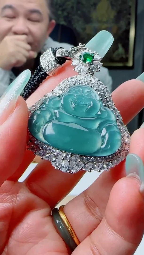 【闪购商品】翡翠颈饰银S925镶嵌多样性随机发其一