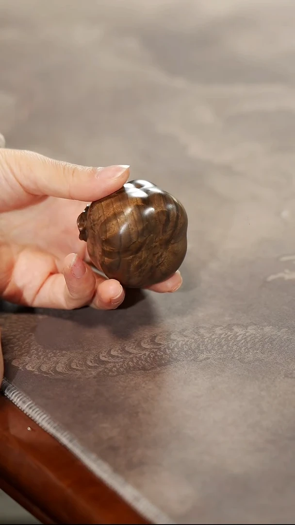 金丝楠678手作款 事事如意把玩